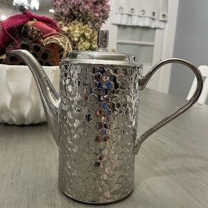 Elegant Silver Coffee Pot